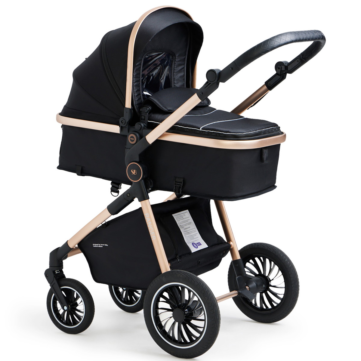 Коляска-трансформер Sweet Baby Ranger 2 в 1 Black Gold 8mbxgan0kwkk8109khsbroo1c94twhj6