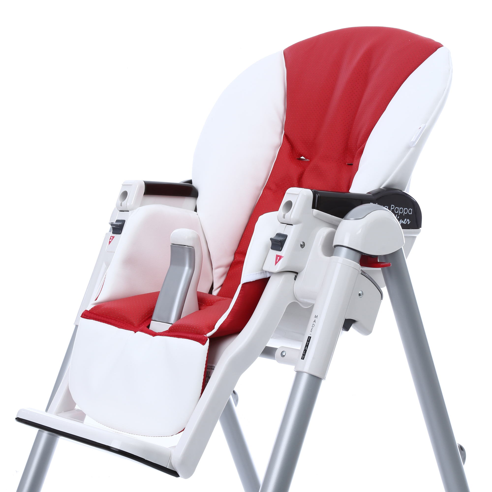 Сменный чехол сидения Esspero Sport к стульчику для кормления Peg-Perego Diner  (White/Red)