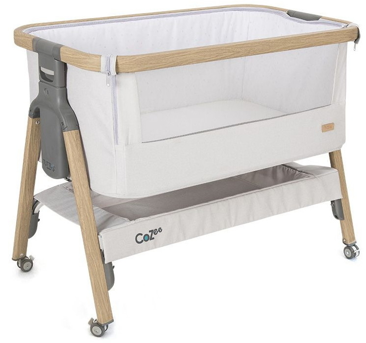 Колыбель Tutti Bambini CoZee, с колесами (Oak and Silver 211205/3596)