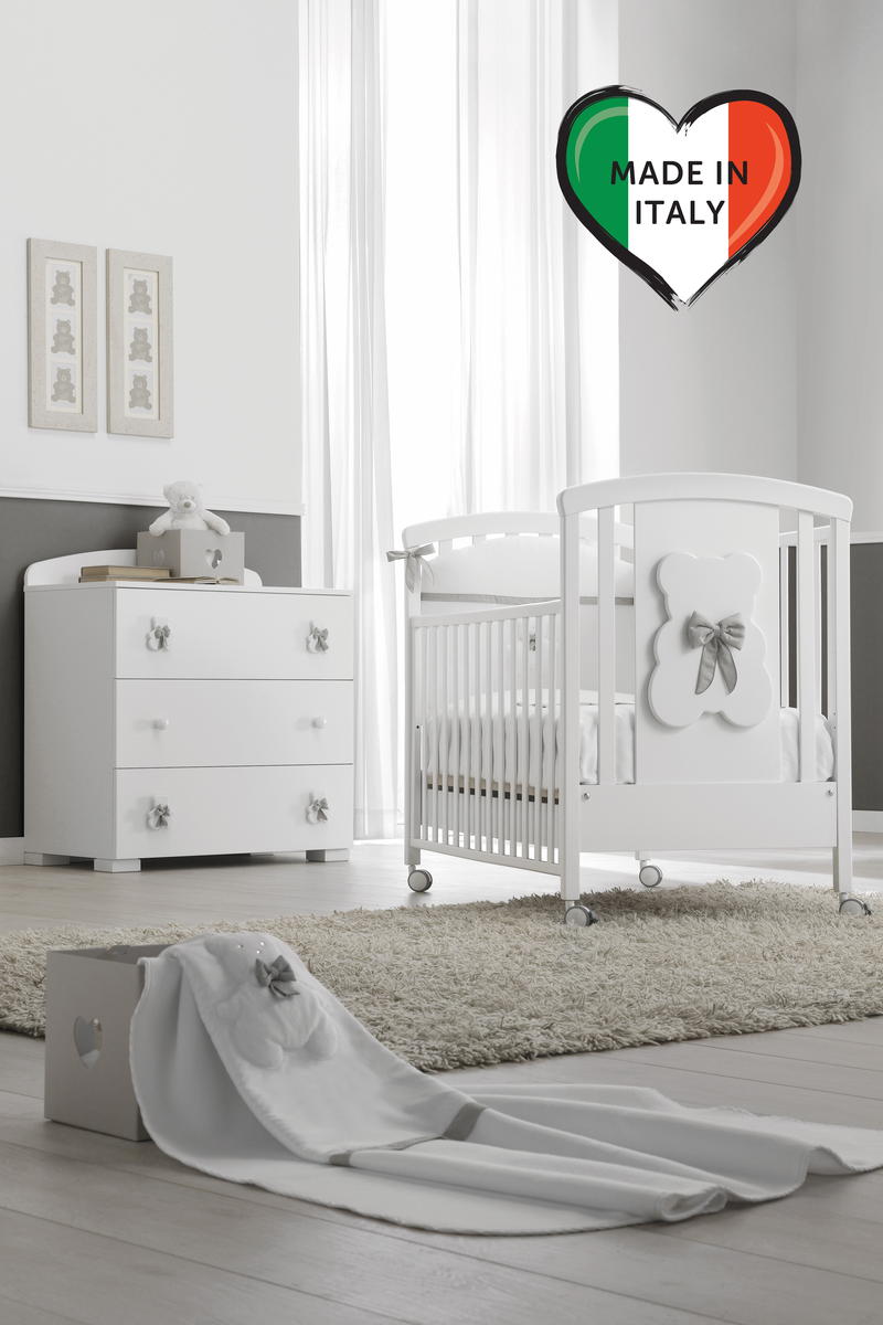 Детская кроватка Erbesi Dudu Белый/Песочный 78c8c003hngn1gxs966afsbuo2fgr7rm