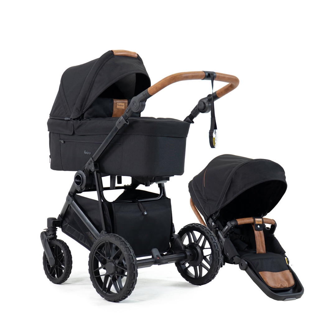 Коляска 2 в 1 Emmaljunga SUPER SONIC (Black)