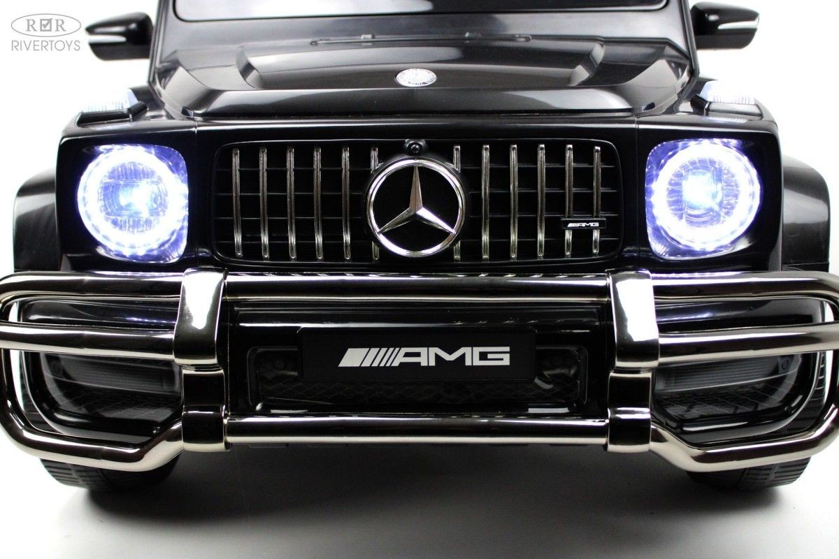Детский электромобиль RiverToys Mercedes-AMG G63 (S307) черный nbr272yufnbwkqvweed7mz1he0nb4faf