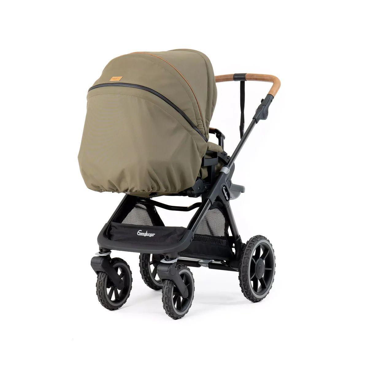 Коляска 2 в 1 Emmaljunga Sento Pro Flat Outdoor Olive 20247
