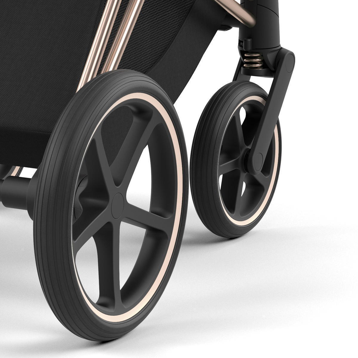 Коляска 2 в 1 Cybex Priam IV (шасси Rosegold) Sepia Black qtmfuq7js9satehmv7m2c2amvjgttm05