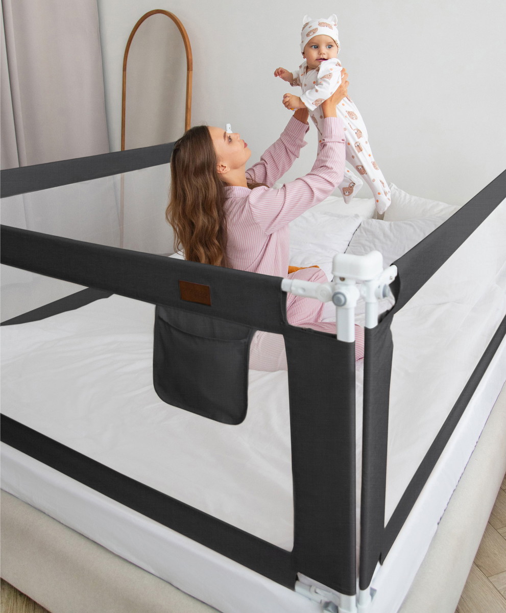 Барьер для кровати AmaroBaby Linear 200 см черный tx0ji8101vmsgaksomfxqkmc5ng2odlp