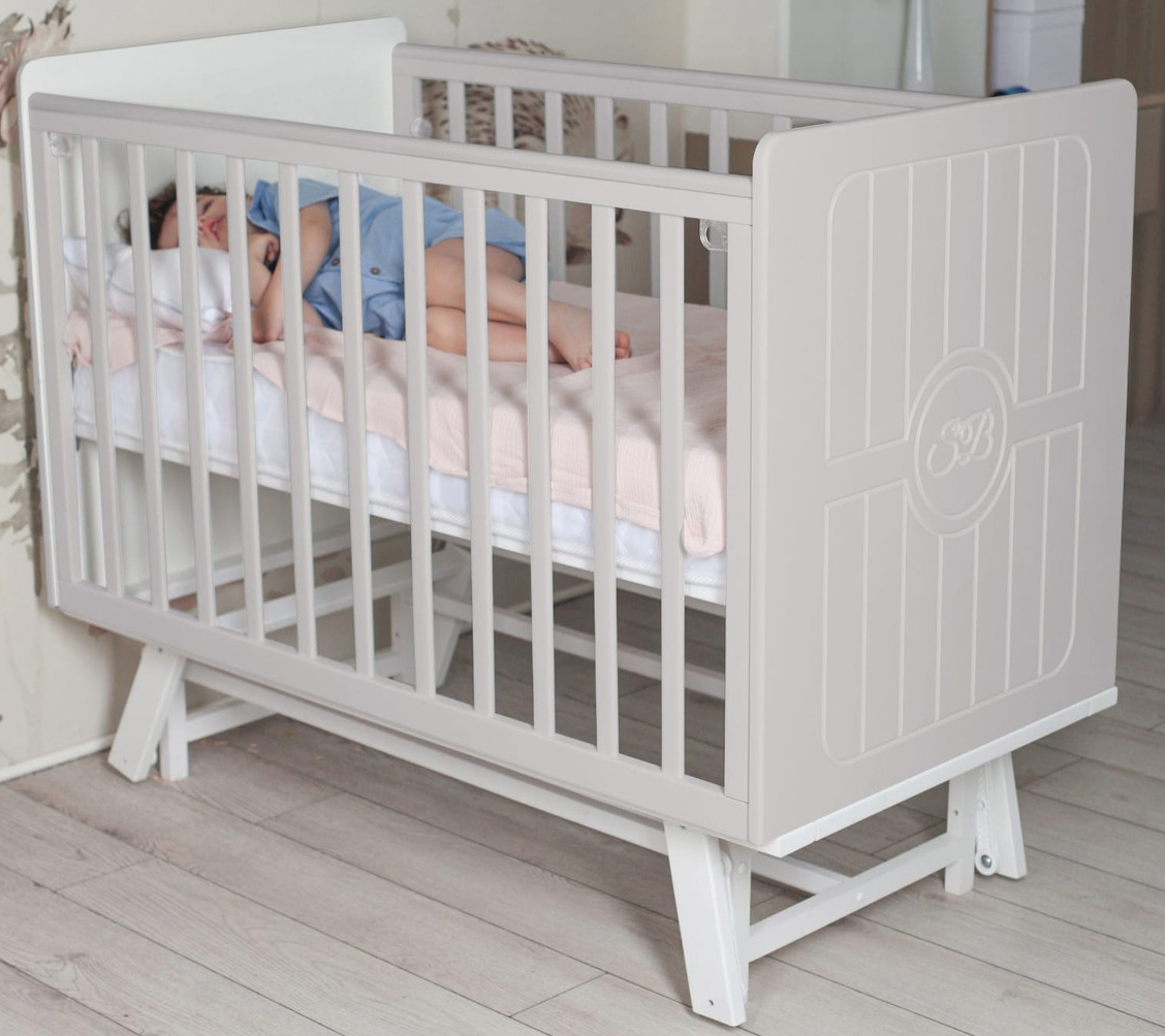 Детская кроватка Sweet Baby Nuovo с маятником кашемир/белый nwxur7f8c5sy3ocjx52u65tt9xwncknf