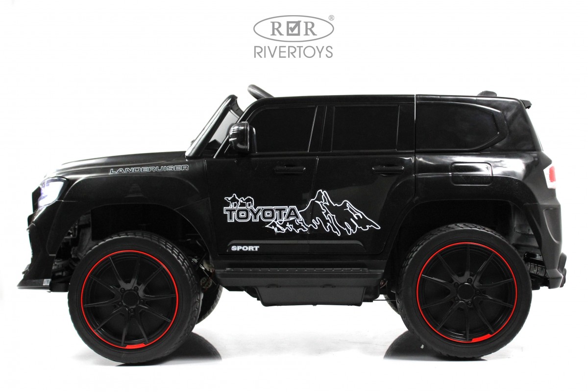 Детский электромобиль RiverToys G555GG черный grxoy0n9c0m6kp4hybnze1qfhmq0nqg7
