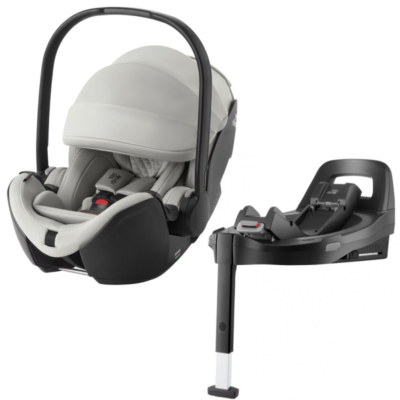 Детское автокресло Britax Roemer Baby-Safe Pro LUX + Vario Base 5Z набор (Linen Grey)