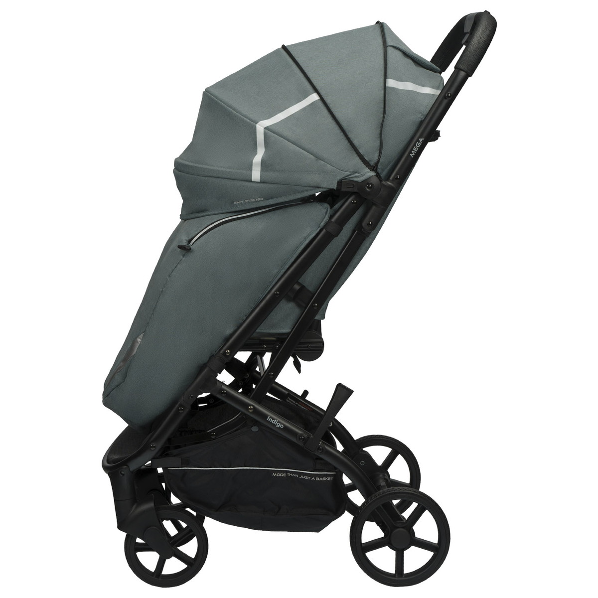 Прогулочная коляска INDIGO MEGA зеленый 48daditodejmlnwqzjbk4yqxkcq7v8u2