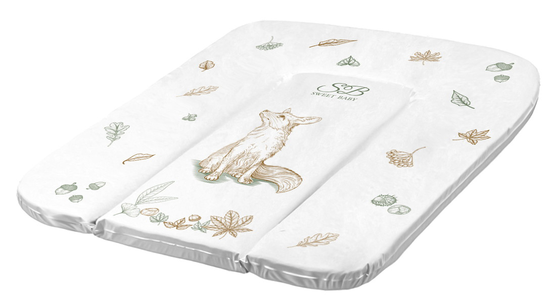 Пеленальный матрасик 58х71 Sweet Baby Foresta Magica Crema/arancio (лиса бежевый/ оранжевый) a9jcpo6p5h69v22zvpvjygh7m3qzxwtj
