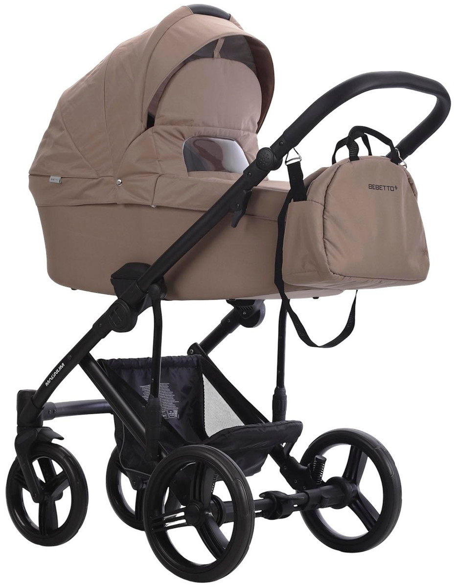 Коляска 2 в 1 Bebetto MAGNUM LIGHT (Light 01 (бежевый))