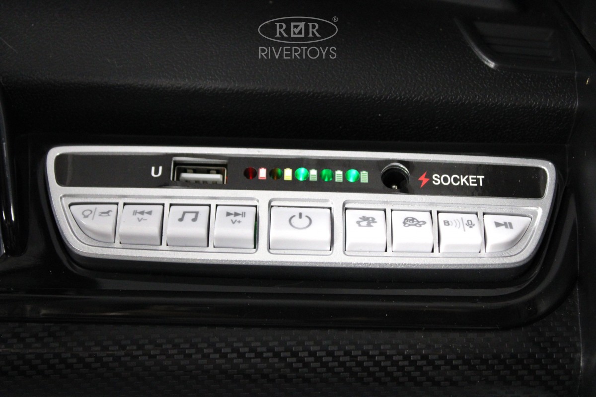 Детский электромобиль RiverToys K555AM черный глянец z9ogv4e3s83wmzspednyrfnvn5jbgg9w