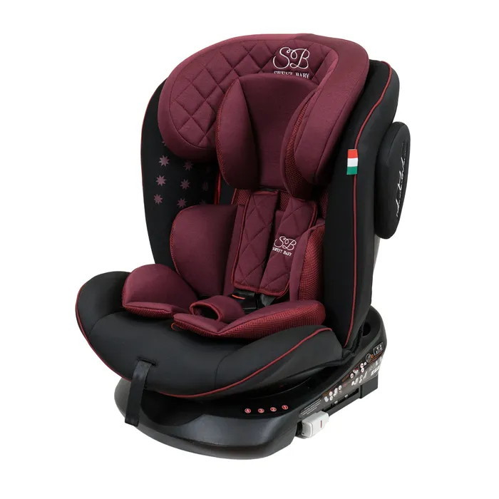 Автокресло Sweet Baby Crosstour 360 SPS Isofix wine/black b8lvieaexl1dru49a76wn2fe8pad70y1