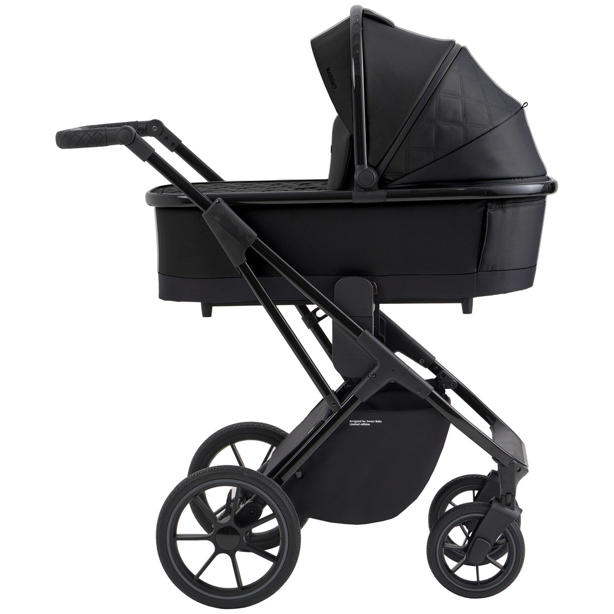 Детская коляска Sweet Baby Massimo SBL 2 в 1 Black a9j564irhd4zhpey2xgwl41efcjnpbbz