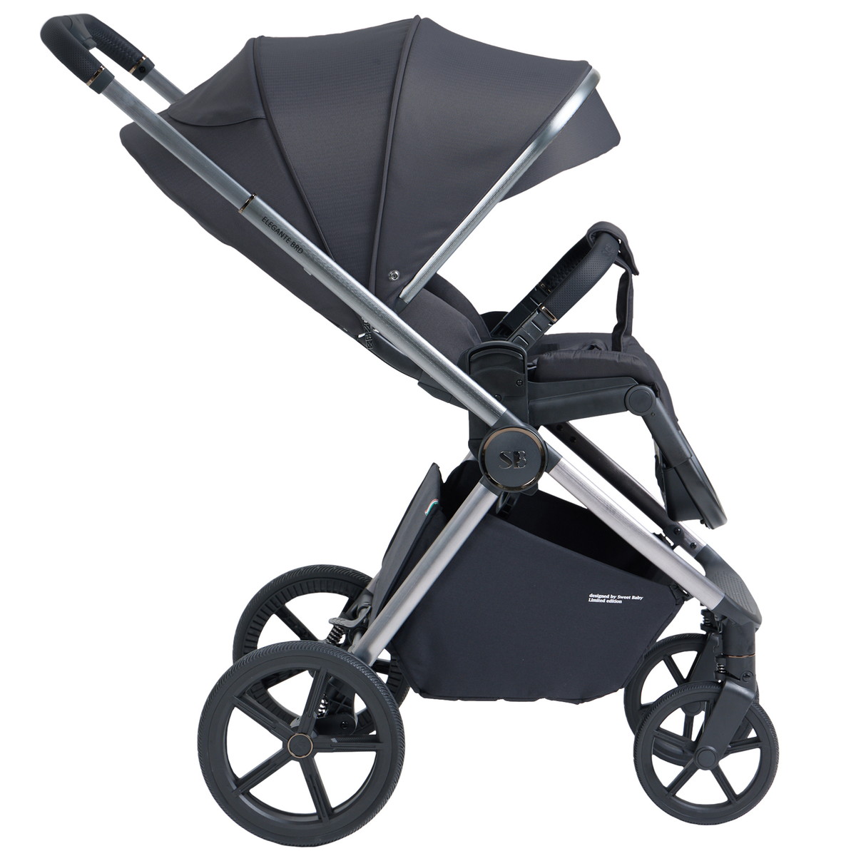 Прогулочная коляска Sweet Baby Elegante BRD Black f60e7j3exss539c9txcugpitjiht4w4r