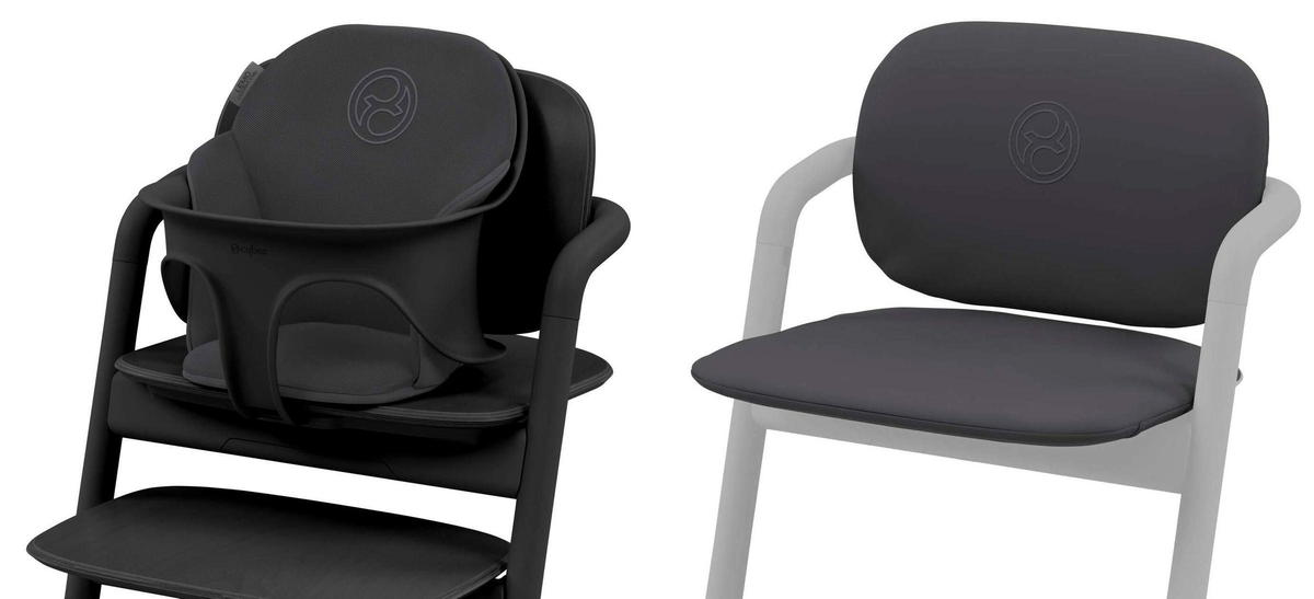 Набор мягких чехлов к стульчику Cybex Lemo Comfort Inlay (Stunning Black)