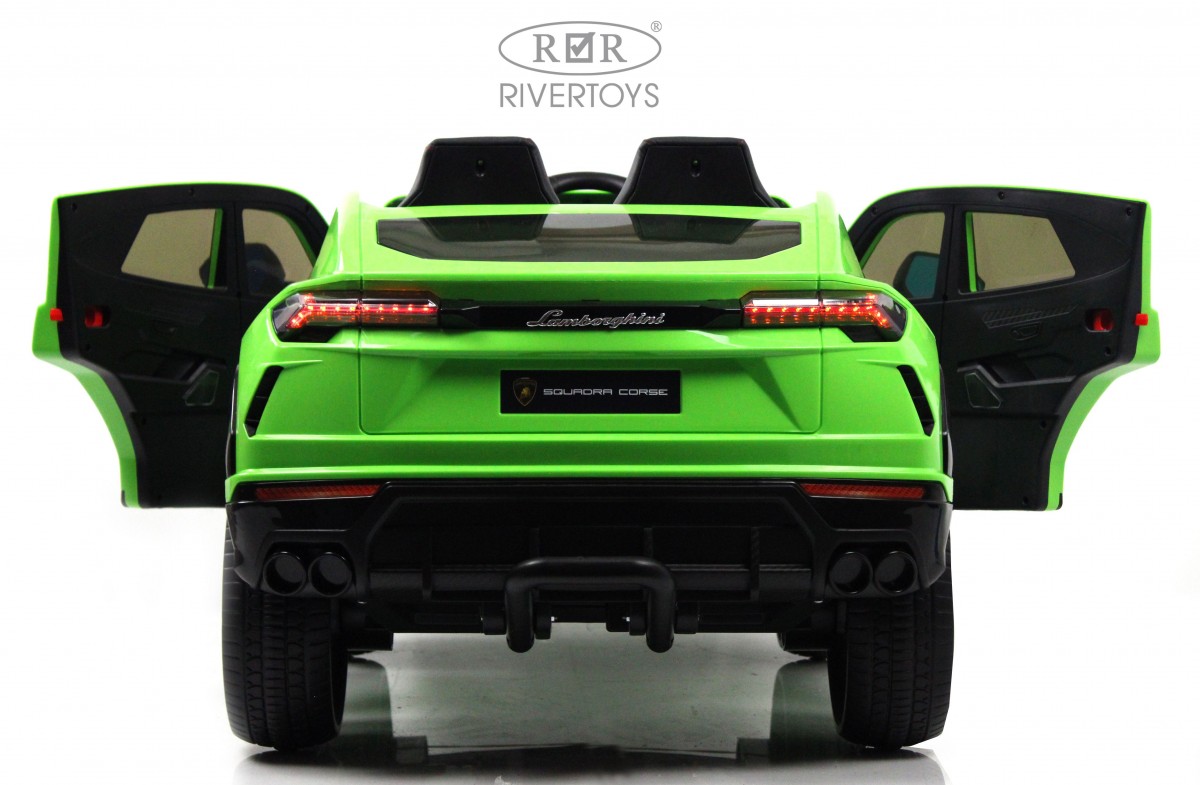 Детский электромобиль RiverToys Lamborghini Urus E777EE зеленый 26yf2tfeuxala5w0n39qktlvbw3ei5fp