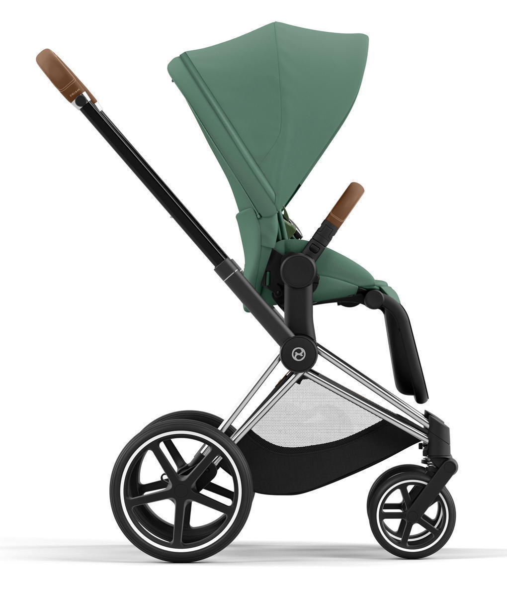 Коляска 2 в 1 Cybex Priam IV (шасси Chrome Brown) Leaf Green ng30rz7iiheg9yy3t1nc3v8om6w1ntex