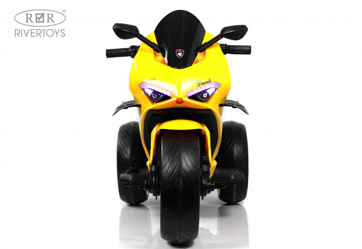 Детский электромотоцикл RiverToys М777БХ желтый aj0ccae4sq9zpg3pyxlfeko5ngg4z8w3