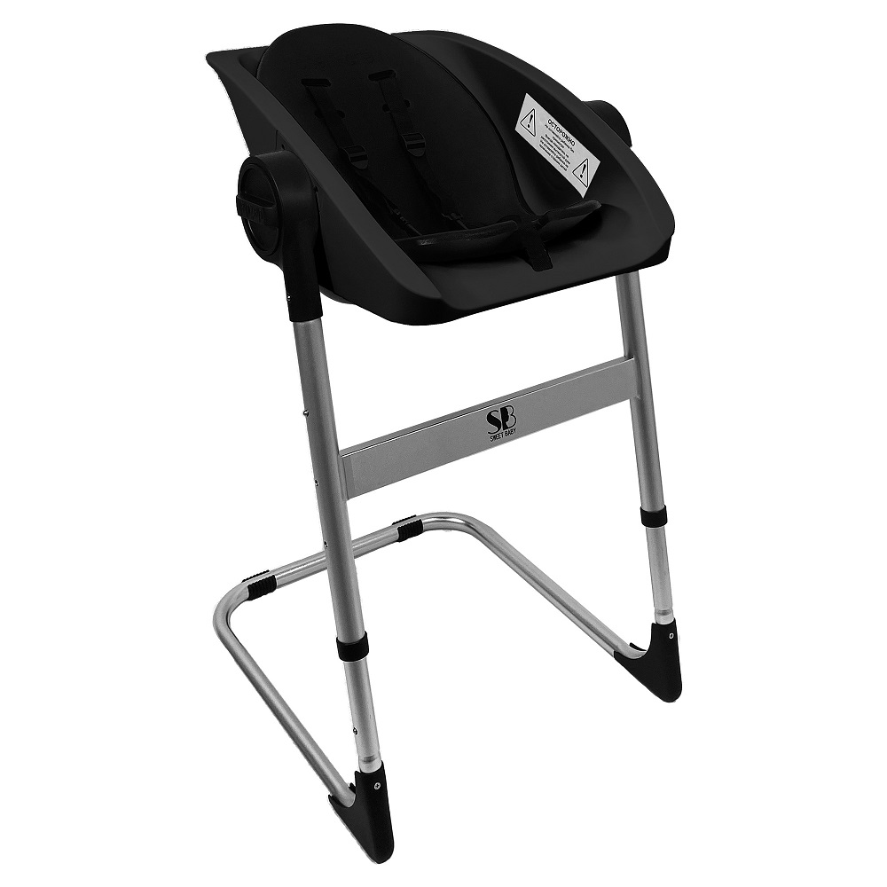 Ванночка - стульчик для купания Sweet Baby 2в1+ Charli Chair Black 108135335-vannochka---stulchik-dlya-kupaniya-sweet-baby-2v1-charli-chair-black