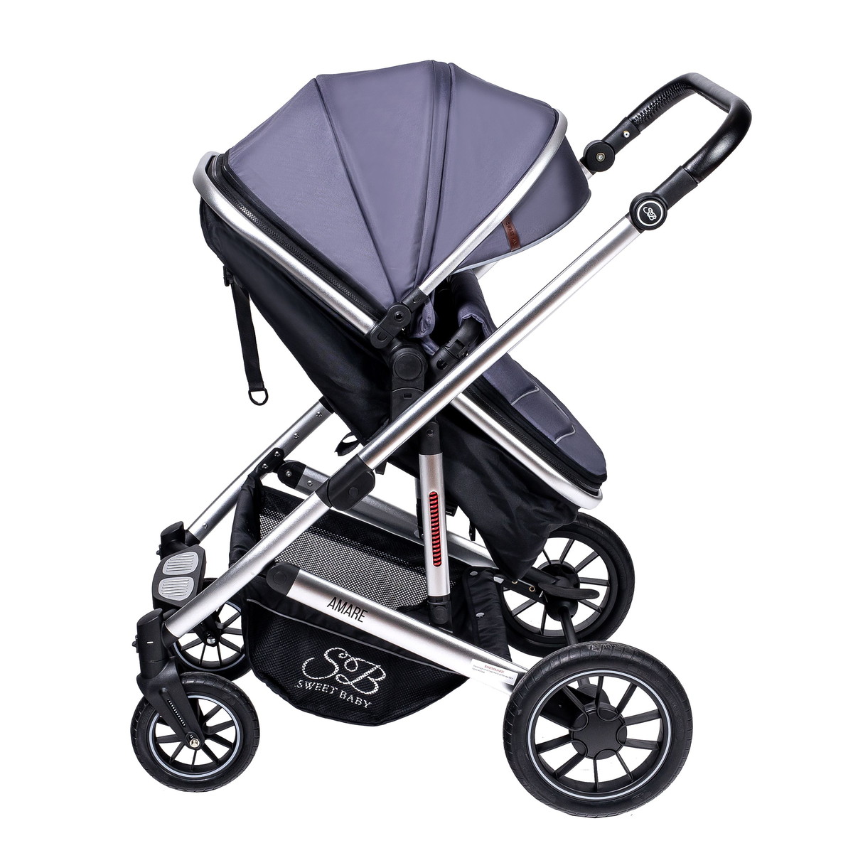 Детская коляска Sweet Baby Amare 3 в 1 Grey cpy48mqgru815ppuknl6gtk2sg9xxoca