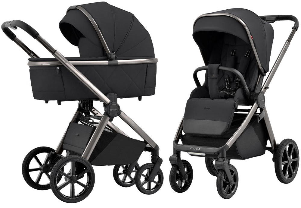 Коляска 2 в 1 Carrello Omega CRL-6530/1 Absolute Black deaozyeadpp6btjf57f12wo650jqv235