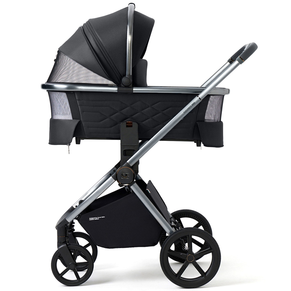 Коляска 2 в 1 Sweet Baby Elegante BRD Black qu8v3s4vhrcbbd3br8i6dvtza24t1i38