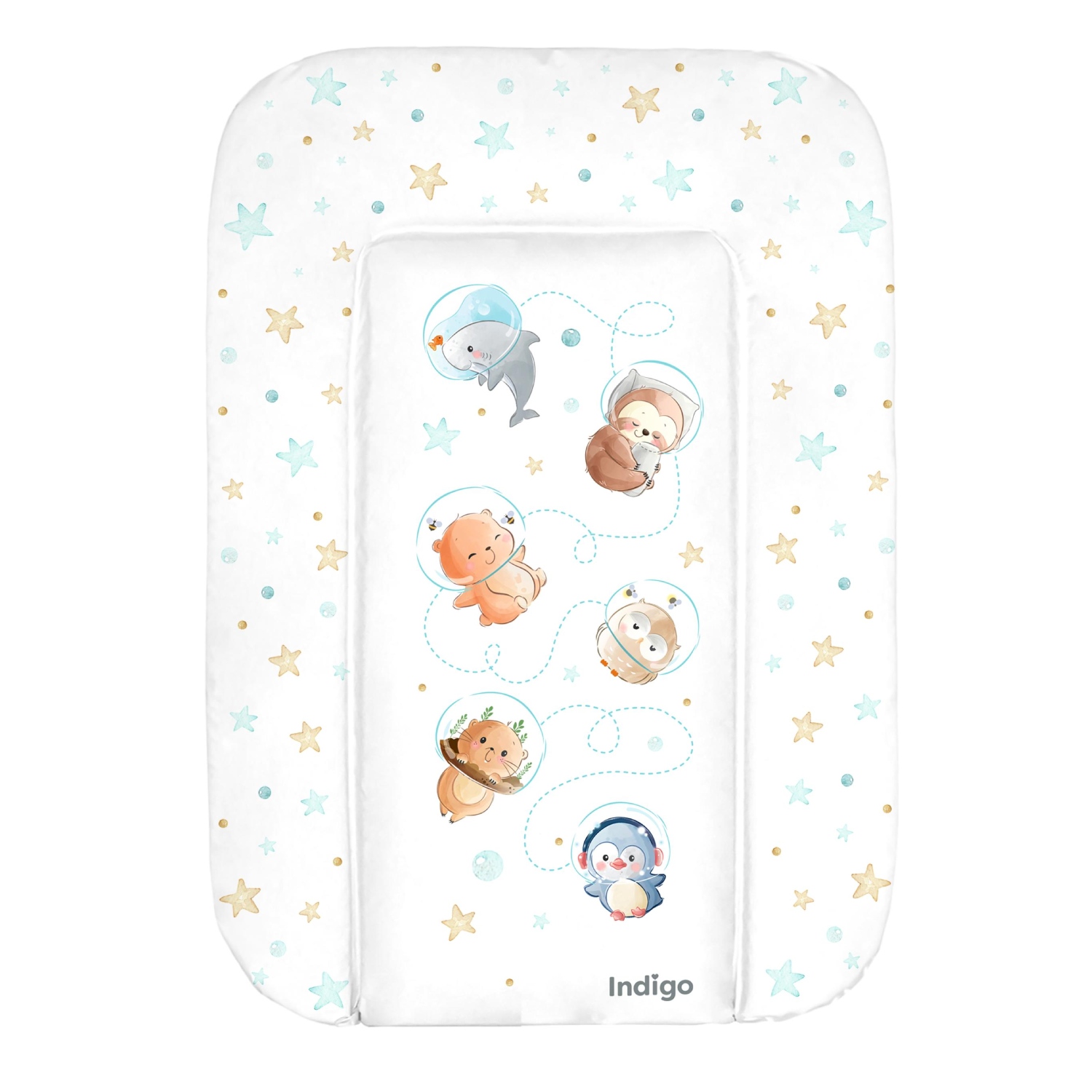 Матрасик для пеленания INDIGO 480х710 Космос 4a3351040c6c80f9cd52677b0f976c79