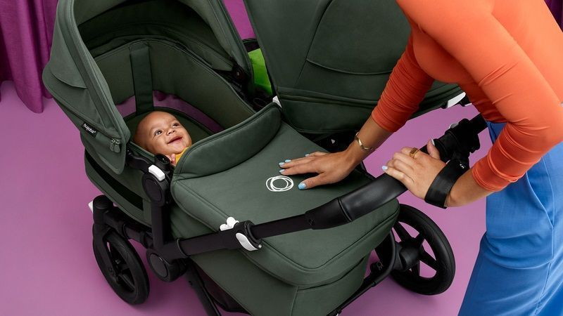Люлька для коляски Bugaboo Donkey 5 Forest Green 100005003 4pm0p3eh9nv3jnwqnk6w6rftdeeiepm7