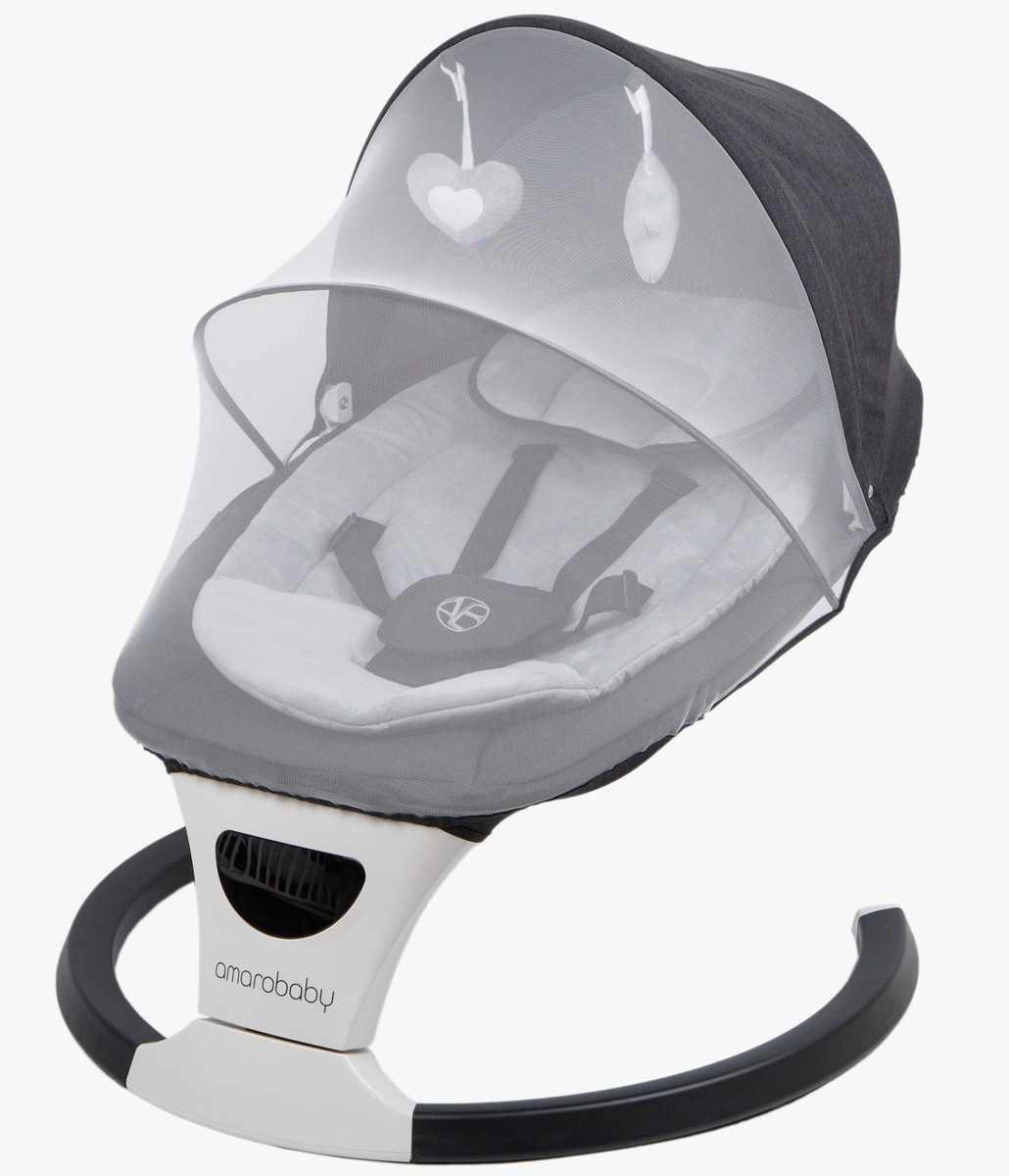 Детские электрокачели AmaroBaby Teddy Swing черный oljfse8uifq8b0u09ebuct0jegekelkq