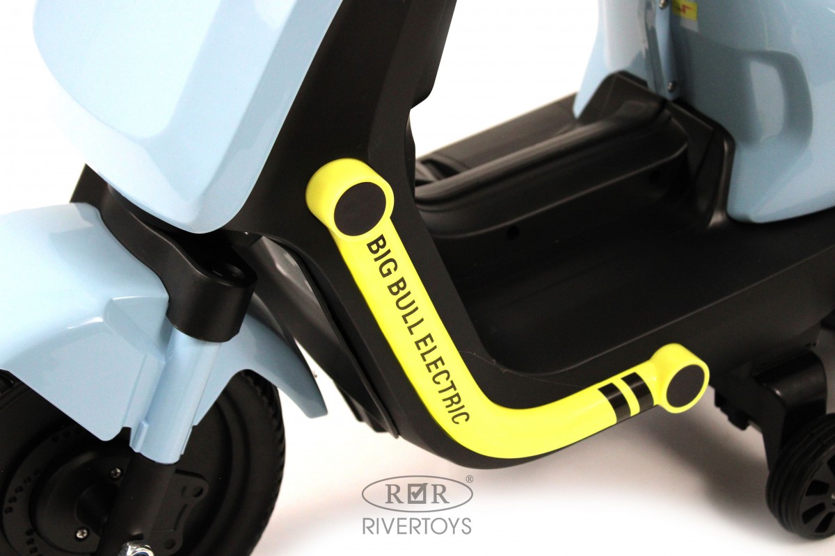 Детский электромобиль RiverToys G888GG синий 2gmeeibvi92a97mo2vv5re5k550tz9p3