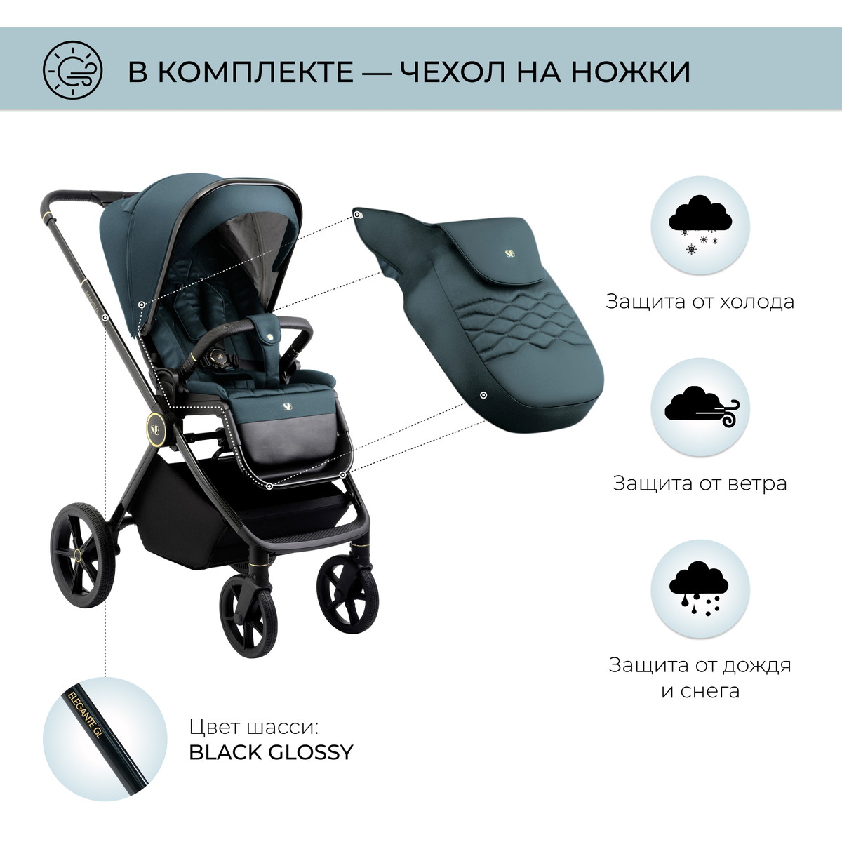 Коляска 2 в 1 Sweet Baby Elegante GL Blue vefazsw0zer2hlffwajguua6ovqbvwfv
