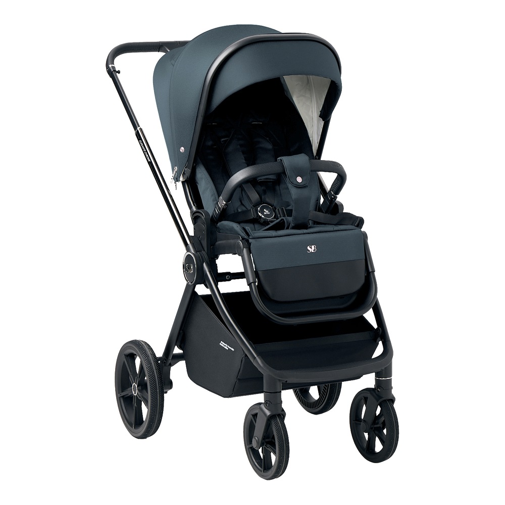 Прогулочная коляска Sweet Baby Elegante Chrome Blue 108135122-progulochnaya-kolyaska-sweet-baby-elegante-chrome-blue