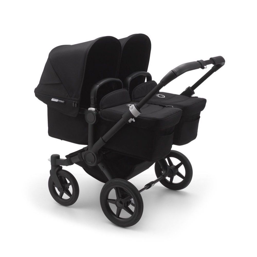 Коляска для двойни 2 в 1 Bugaboo Twin Donkey 5 (Black/Midnight Black/Midnight Black)