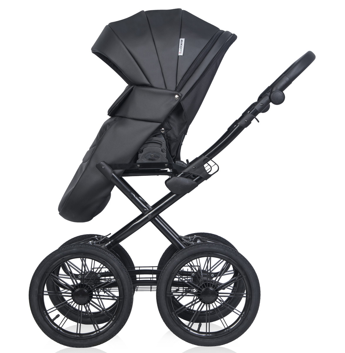 Коляска 2 в 1 RIKO BASIC MONTANA ECCO Prestige 12 Black (черный) 53t7ek04pubstg2yxtnypxy6xtrwlzan