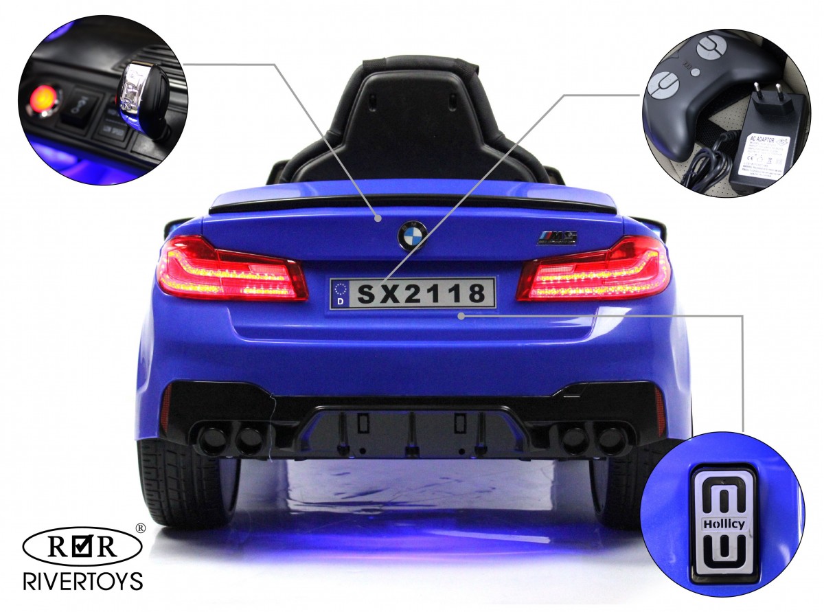 Детский электромобиль RiverToys BMW M5 Competition A555MP синий g90htz3thsmrvrol91f5n1d83ek0mz0f