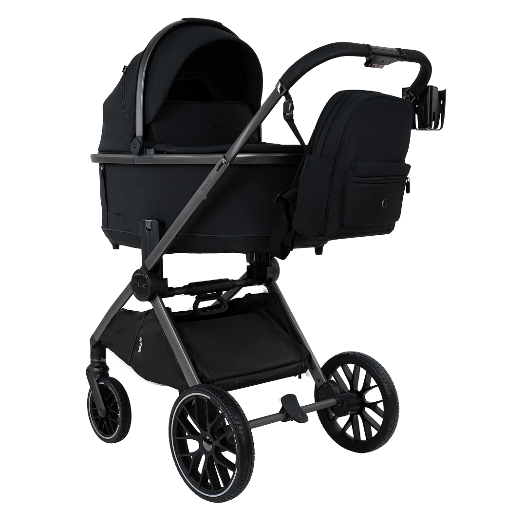 Коляска 2 в 1 PITUSO Mayla Plus (Black/Graphite)