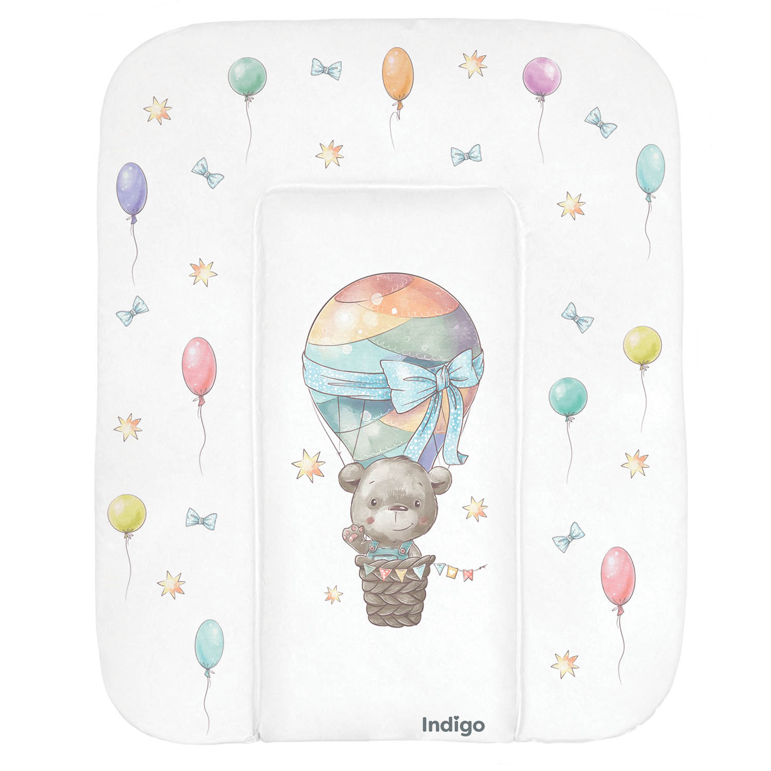 Матрасик для пеленания INDIGO 580х710 Мишка на шаре f4f76ae9937dd82e4288238f36d9b9ae