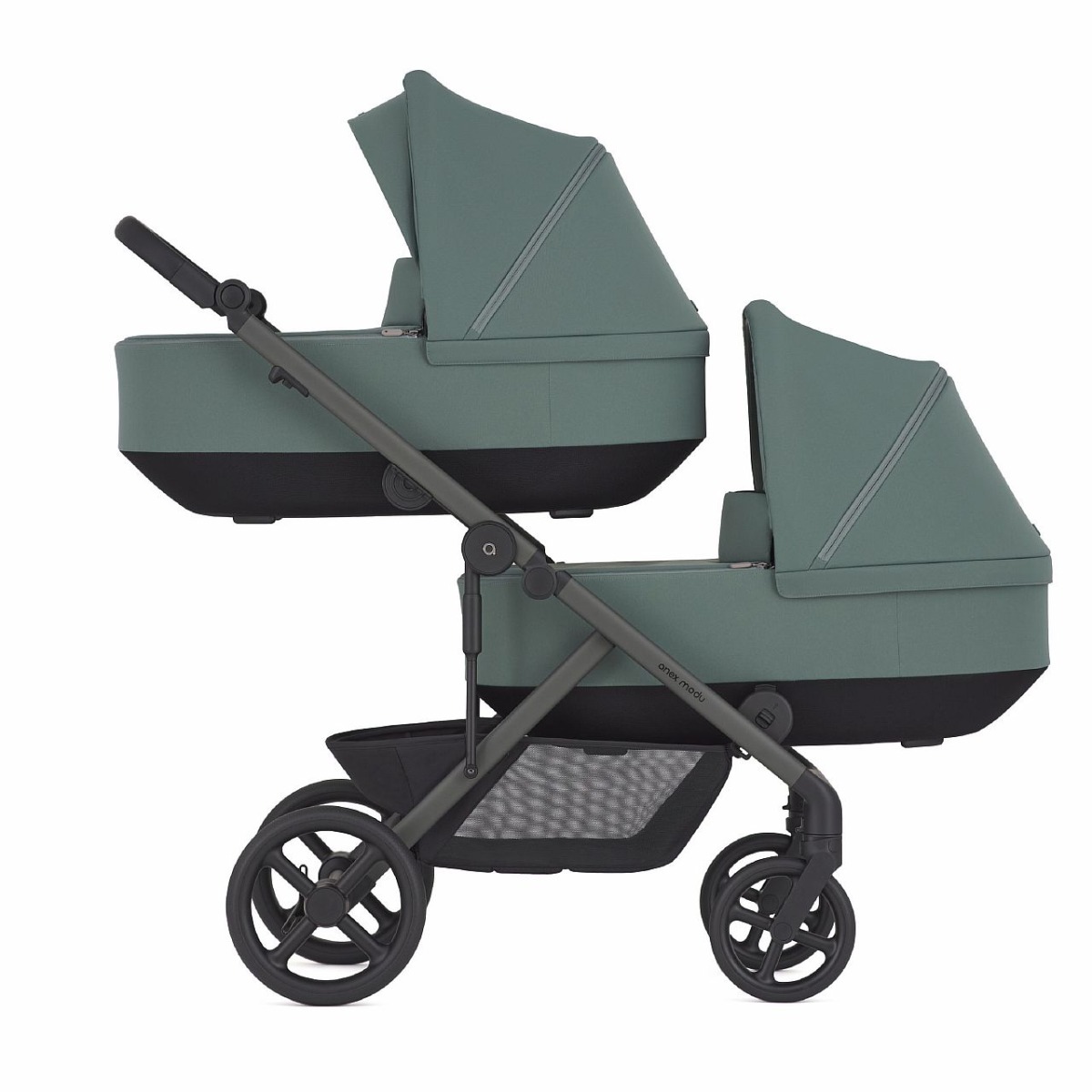 Коляска для двойни 2 в 1 Anex Modu (Greeny)
