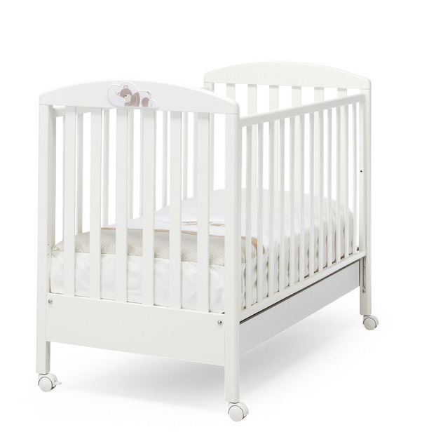 Детская кроватка Erbesi Dormiglione White (белый) 3d04152993e5cf96ad668ade52d7a09f
