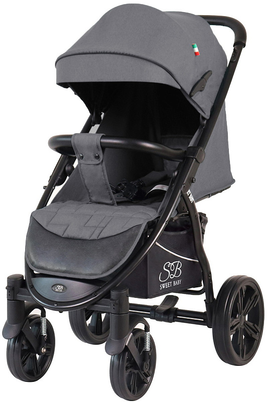 Прогулочная коляска Sweet Baby Carisma Grey17