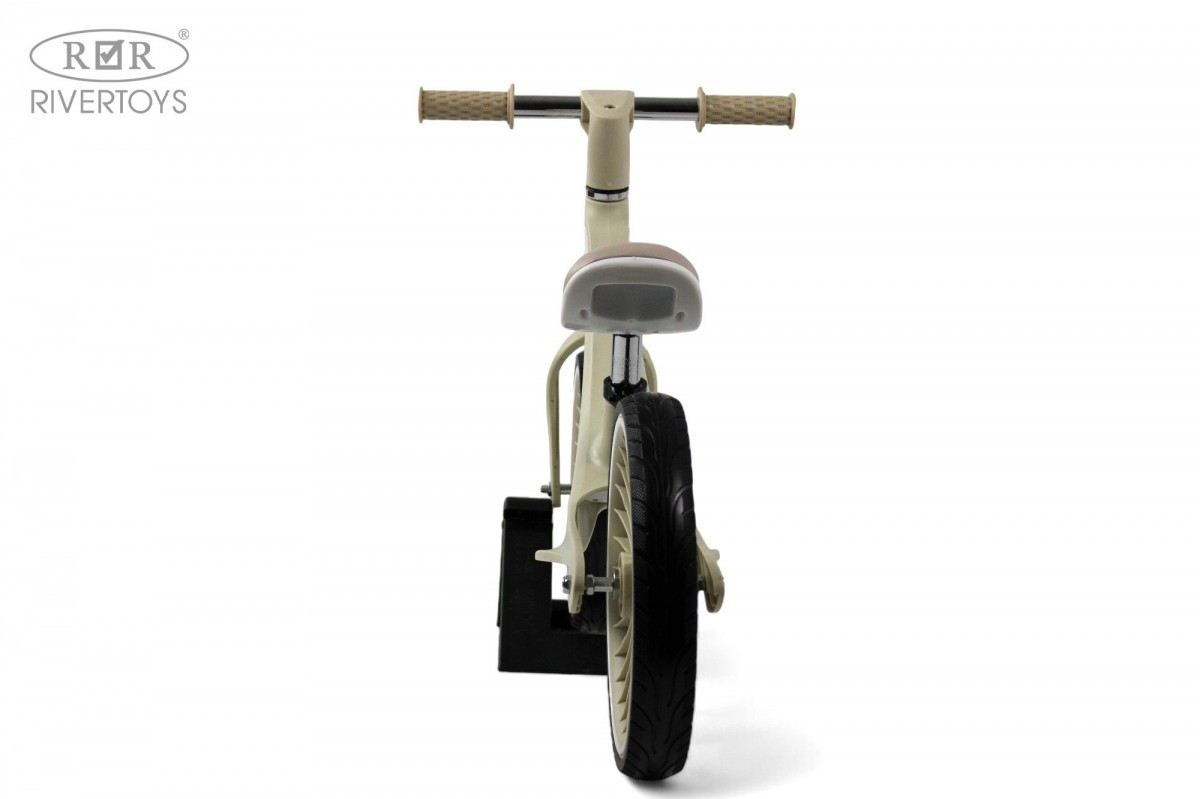 Детский беговел RiverToys HB-007-12 белый woopbtj3njfl4xzqe9eix21cebgb81pq