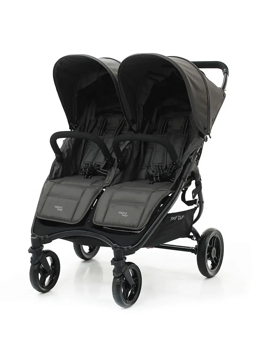 Прогулочная коляска для двойни Valco baby Snap Duo (Flatt Matt / Dove Grey)
