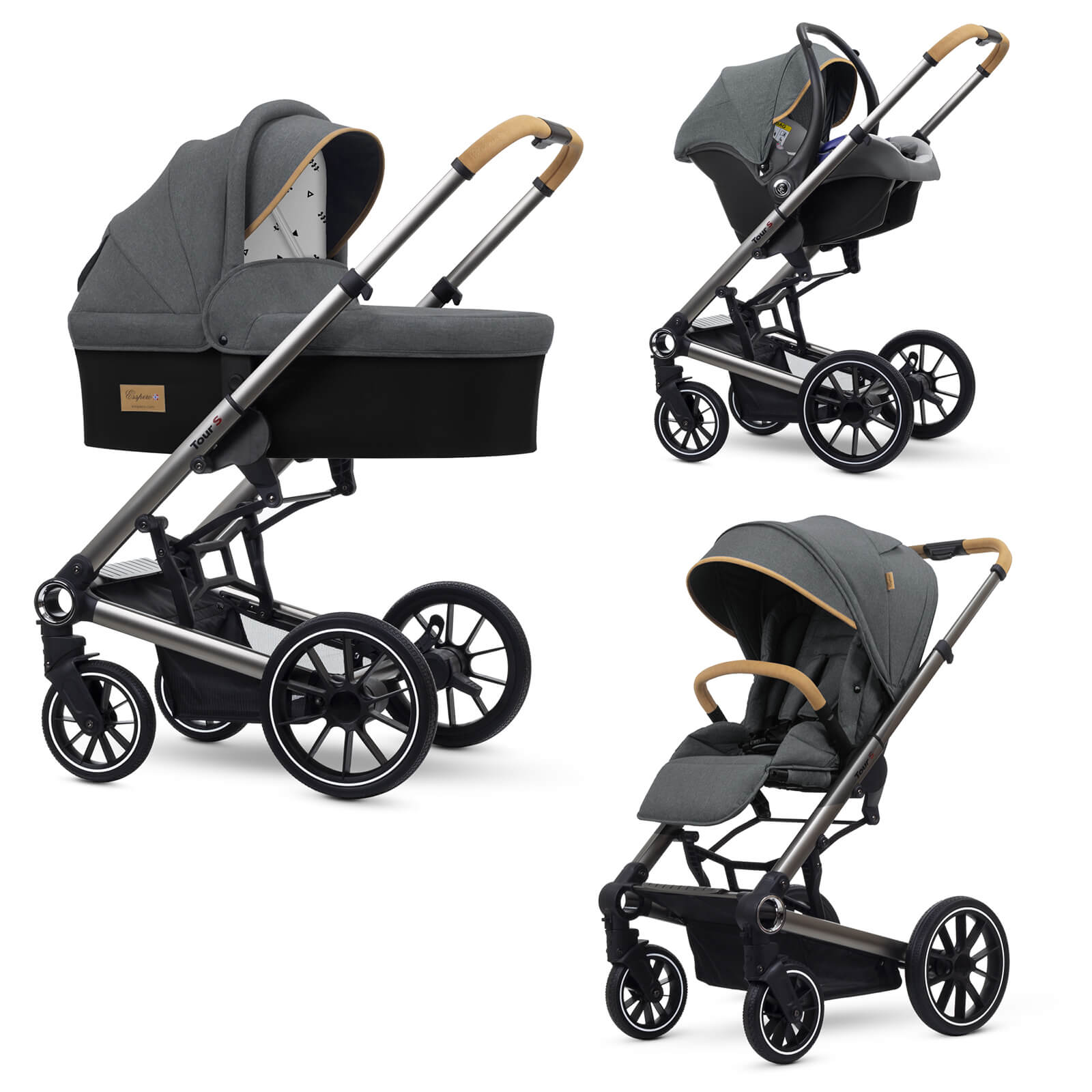 Коляска 3 в 1 Esspero Tour S (Nordic)