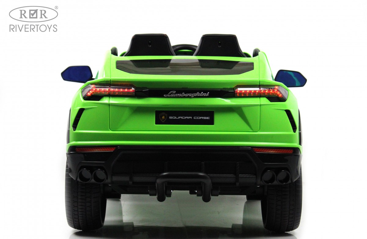 Детский электромобиль RiverToys Lamborghini Urus E777EE зеленый zjabngqphu70bak1rxe13d9zj52iztqw