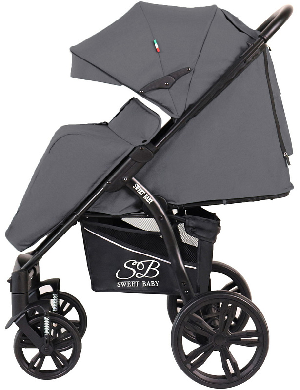 Прогулочная коляска Sweet Baby Carisma Grey14