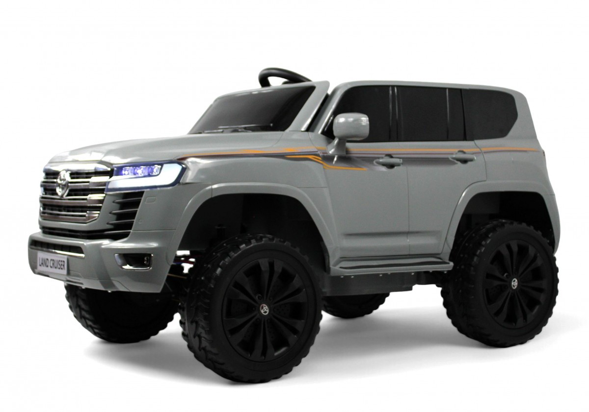 Детский электромобиль RiverToys Toyota Land Cruiser 300 L999LL серый p2ycl226z4yee9wpilz43du38qu4hilj