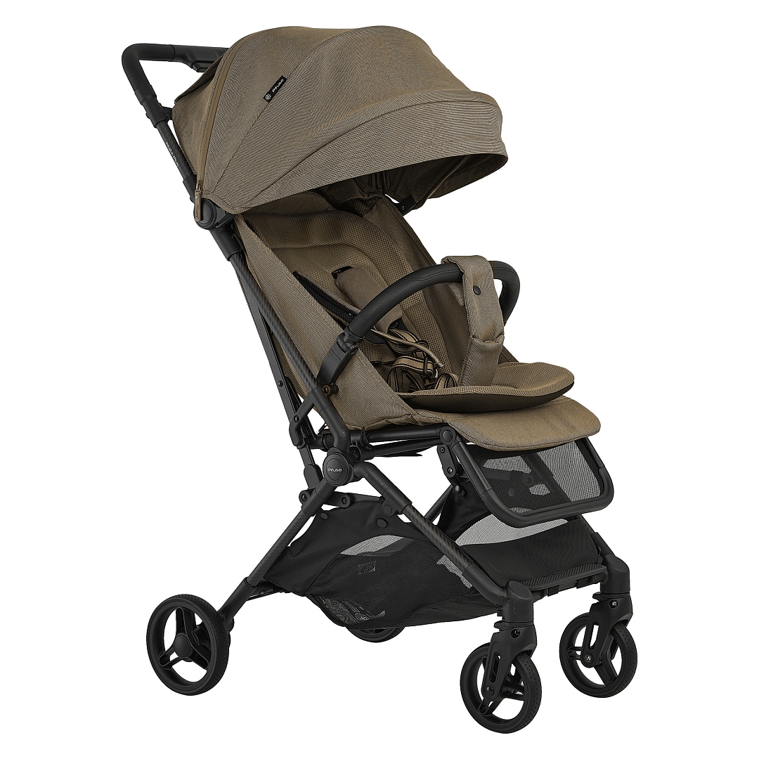 Прогулочная коляска Pituso Pera Plus (Tuareg Beige/рама carbon)