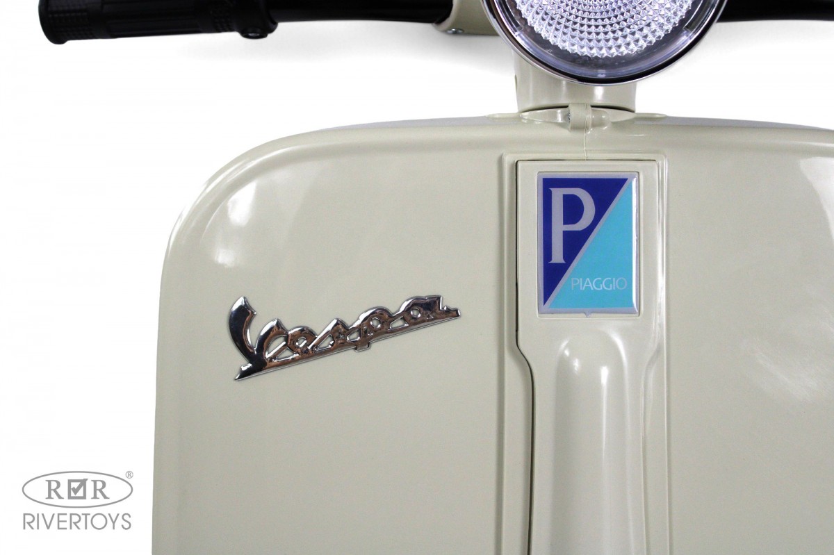 Детский электроскутер RiverToys VESPA M888MM серый 53n862k80t514pj3p0ye44qqcvg7heo1