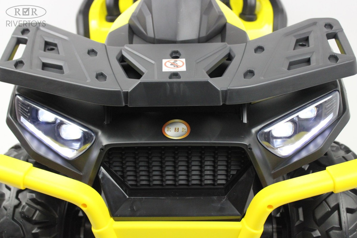 Детский электроквадроцикл RiverToys H999HH жёлтый 5hcqn1pt46kgao0fyoacron7qhm5a69g